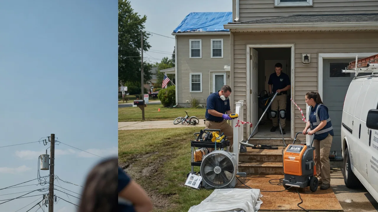 Water Damage Repair in Carmichaels, PA near me